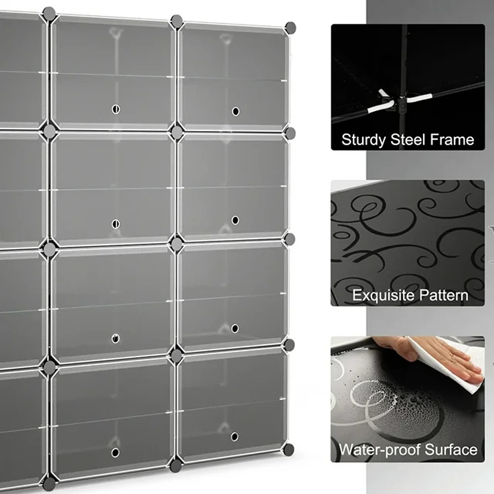 48 Pair Shoe Storage Cabinet